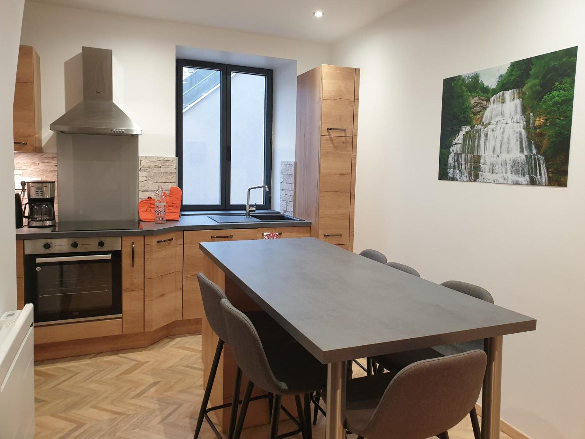 Appartement Bonlieu : Au Coeur Des Cascades Extérieur photo