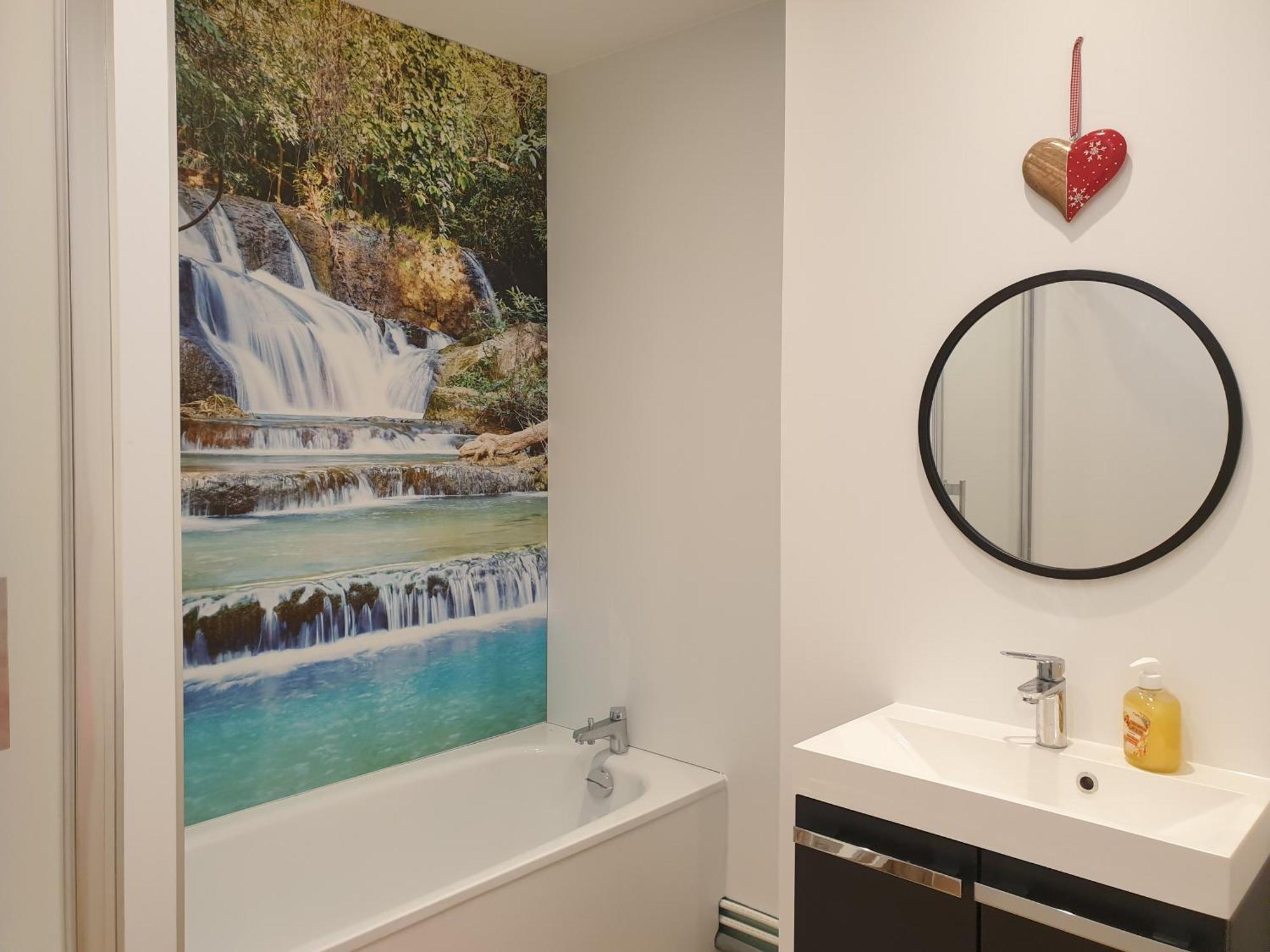Appartement Bonlieu : Au Coeur Des Cascades Extérieur photo